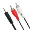 Valueline 2x RCA male to 3,5mm Stereo male 2m Cable